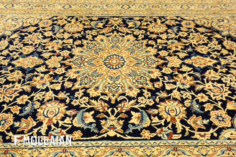 Antique Persian Nain Tudeshk Rug n°:13762678